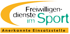 Logo 'Anerkannte Einsatzstelle Freiwilligendienste im Sport'